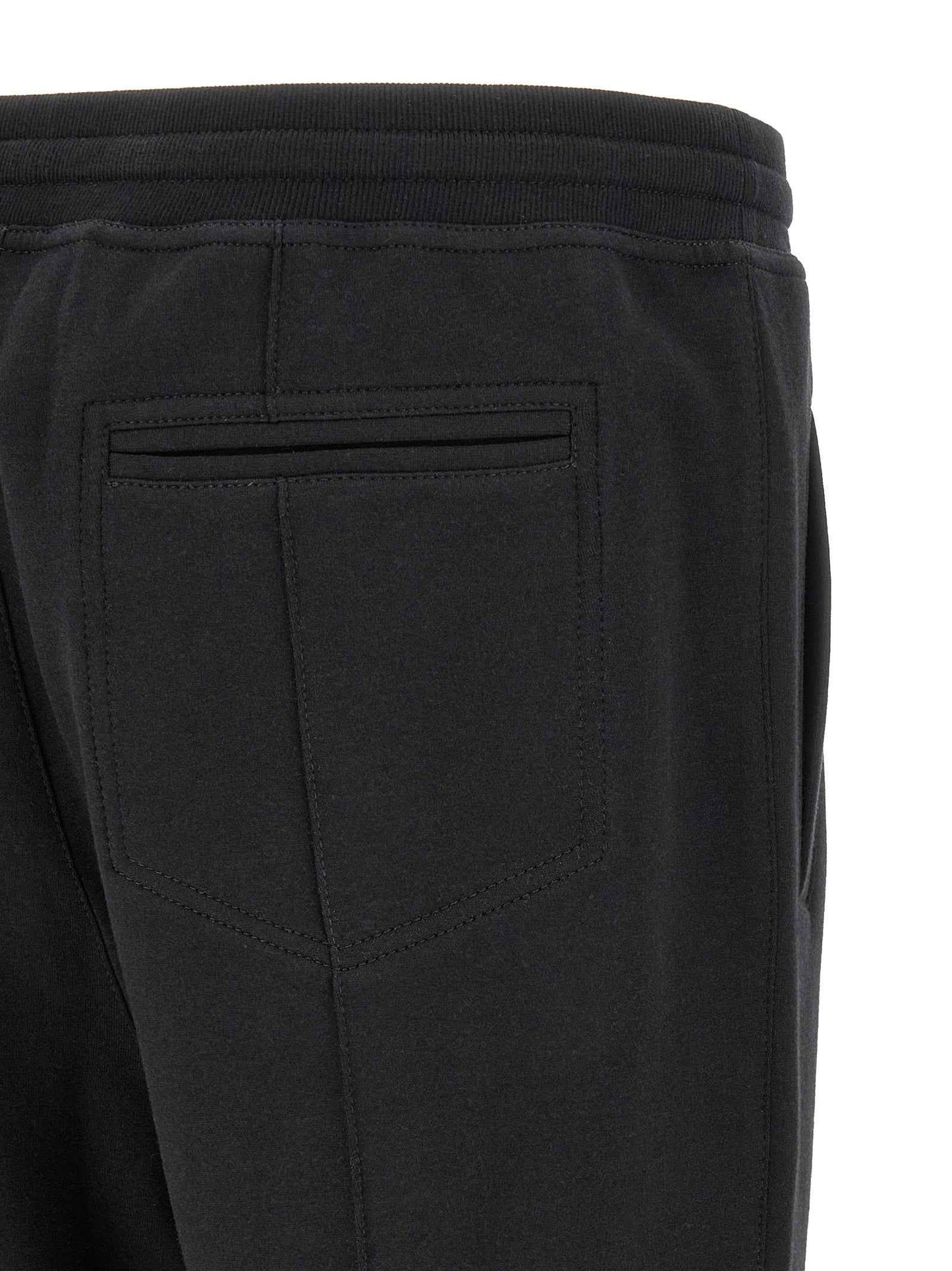 Black Cotton Joggers (Workout Pants)