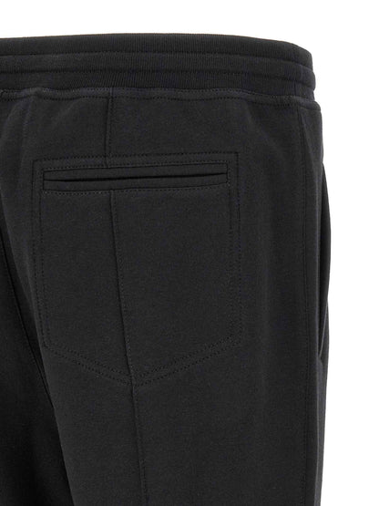 Black Cotton Joggers (Workout Pants)