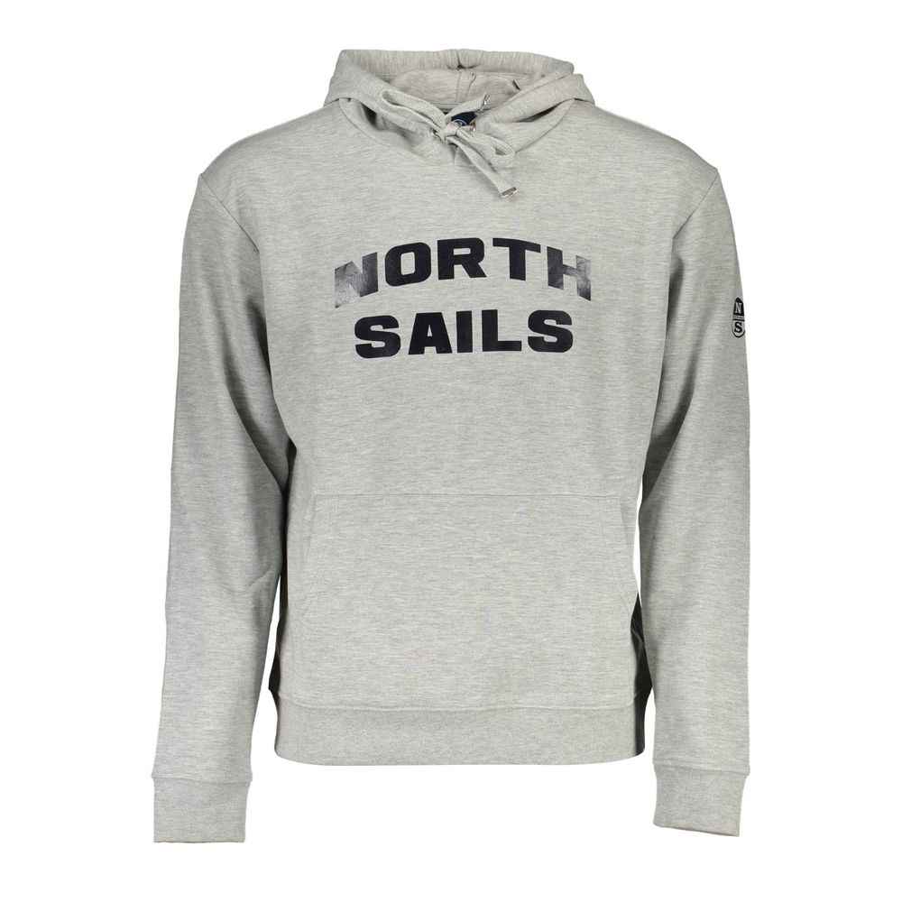 Grigio Cotton Men Sweatshirt