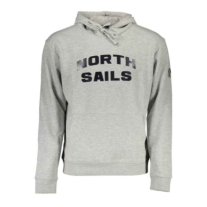 Grigio Cotton Men Sweatshirt