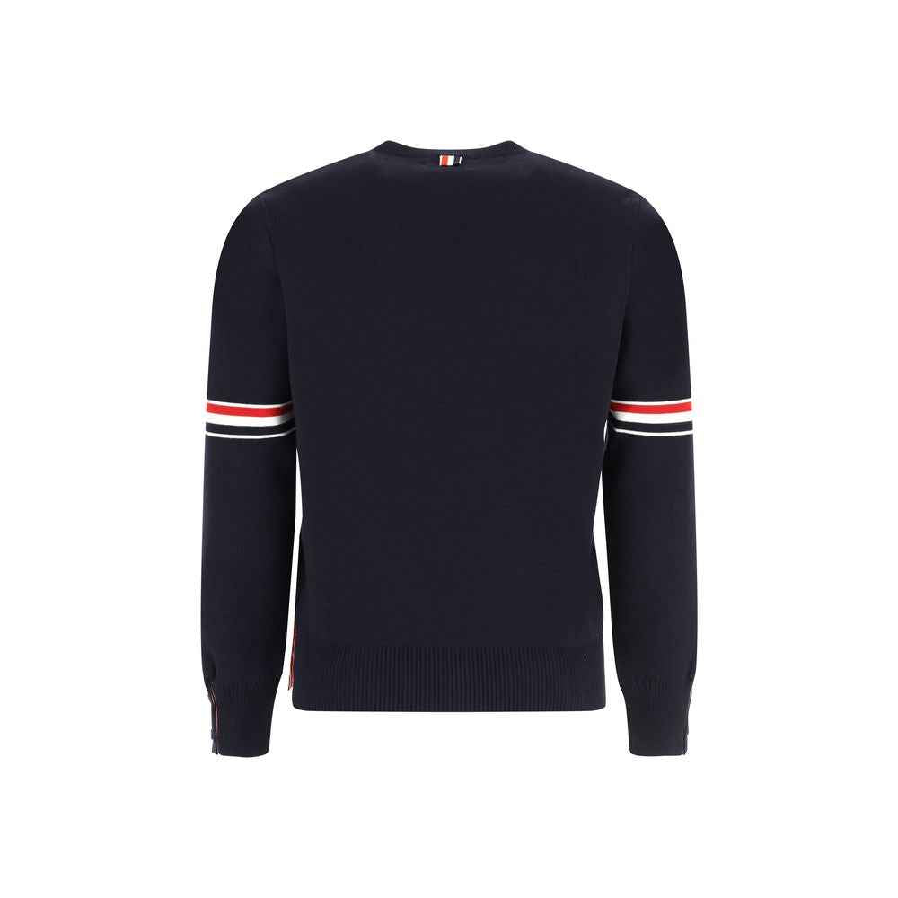 Blue Cotton Sweatshirt