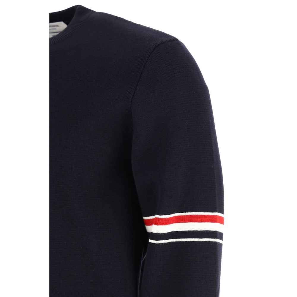 Blue Cotton Sweatshirt
