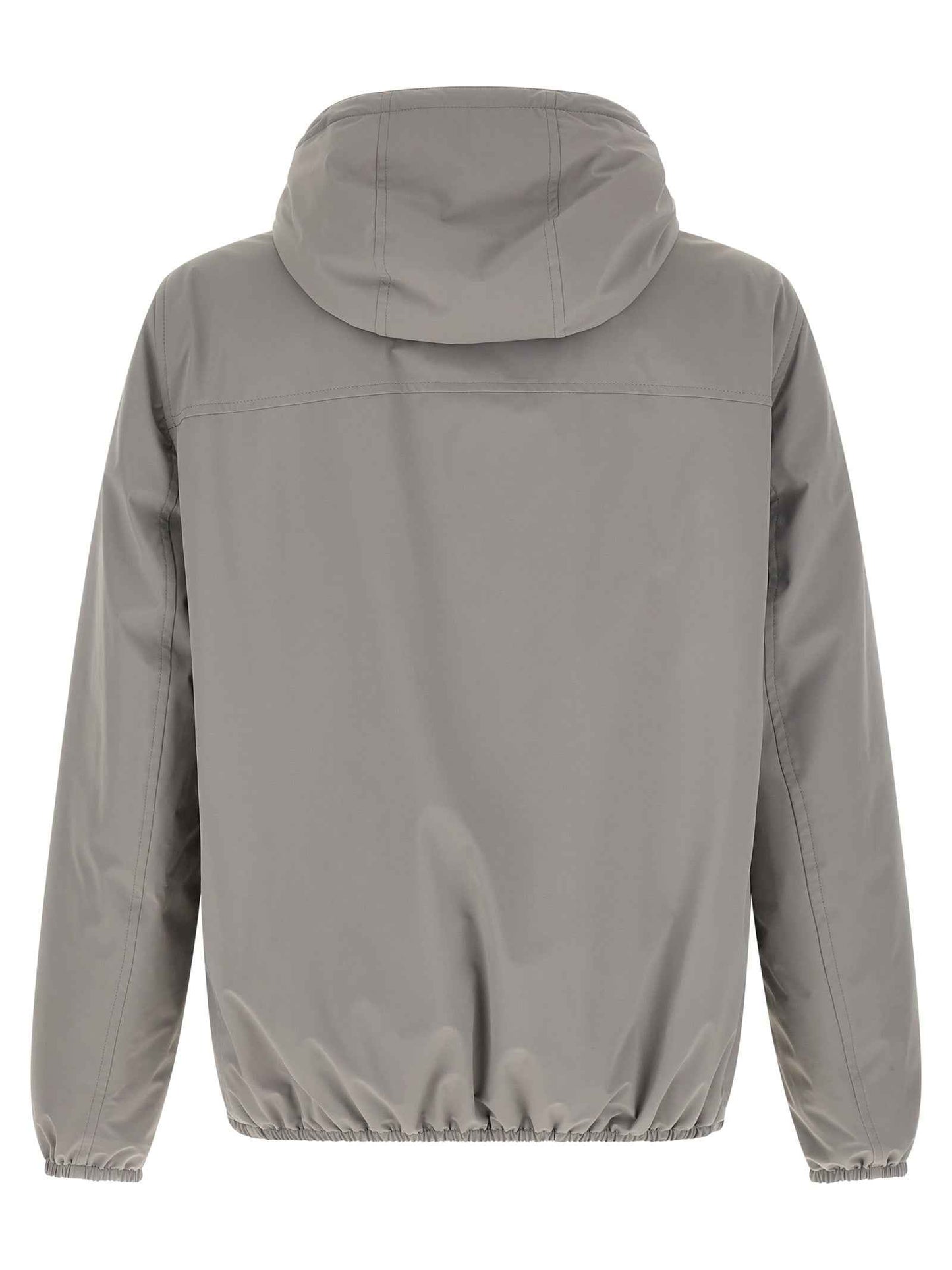 Gray Polyamide Shell Jacket