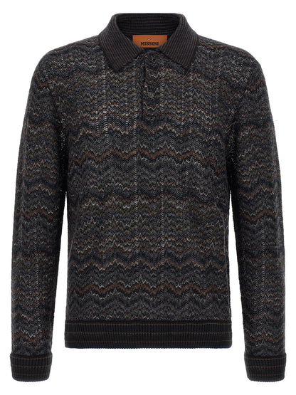 Multicolor Cashmere Cardigan