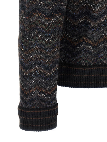 Multicolor Cashmere Cardigan
