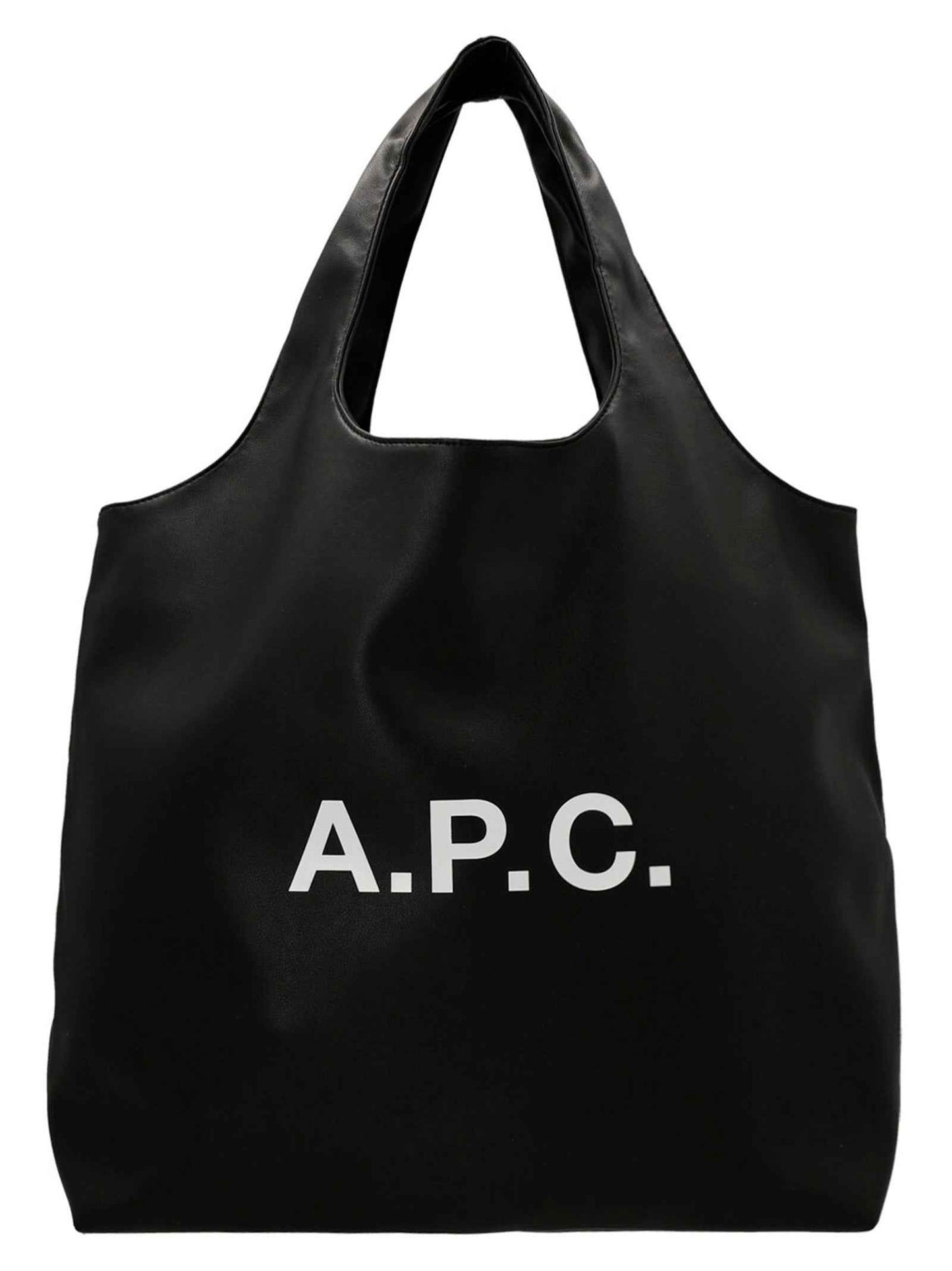 Black Polyethylene Tote Bag