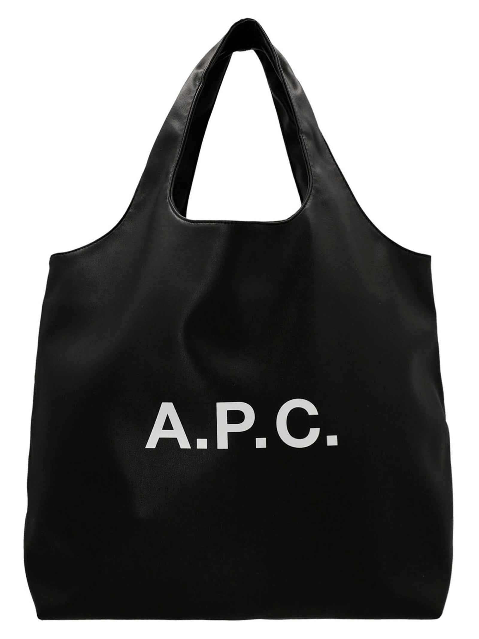 Black Polyethylene Tote Bag