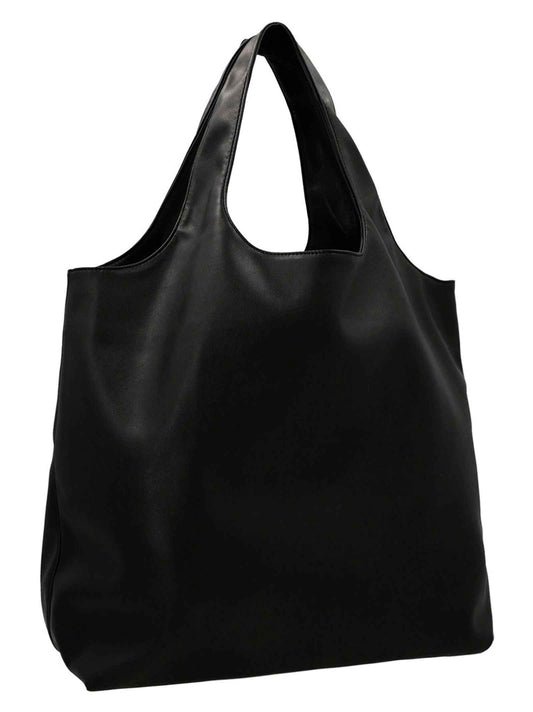 Black Polyethylene Tote Bag
