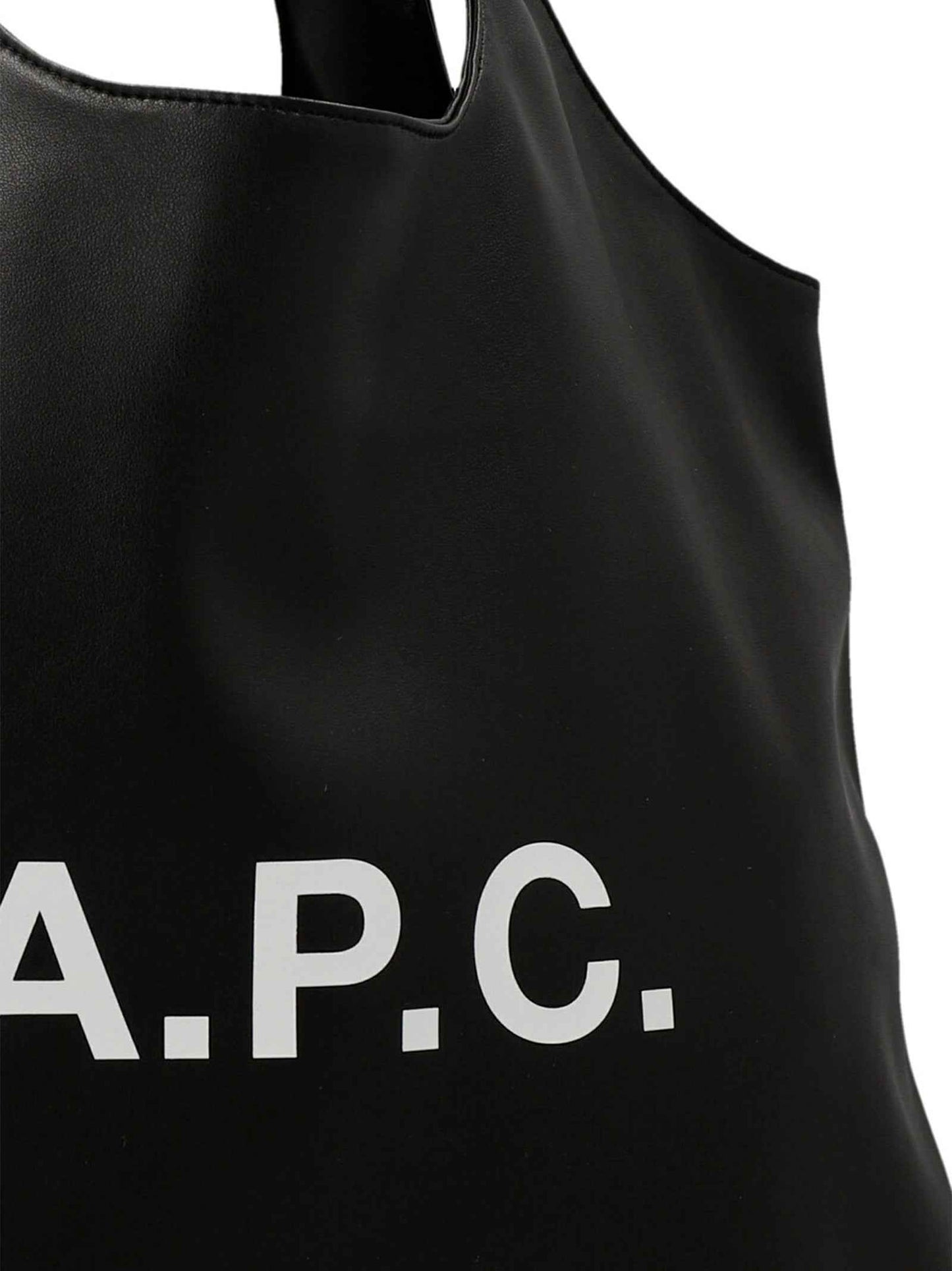 Black Polyethylene Tote Bag