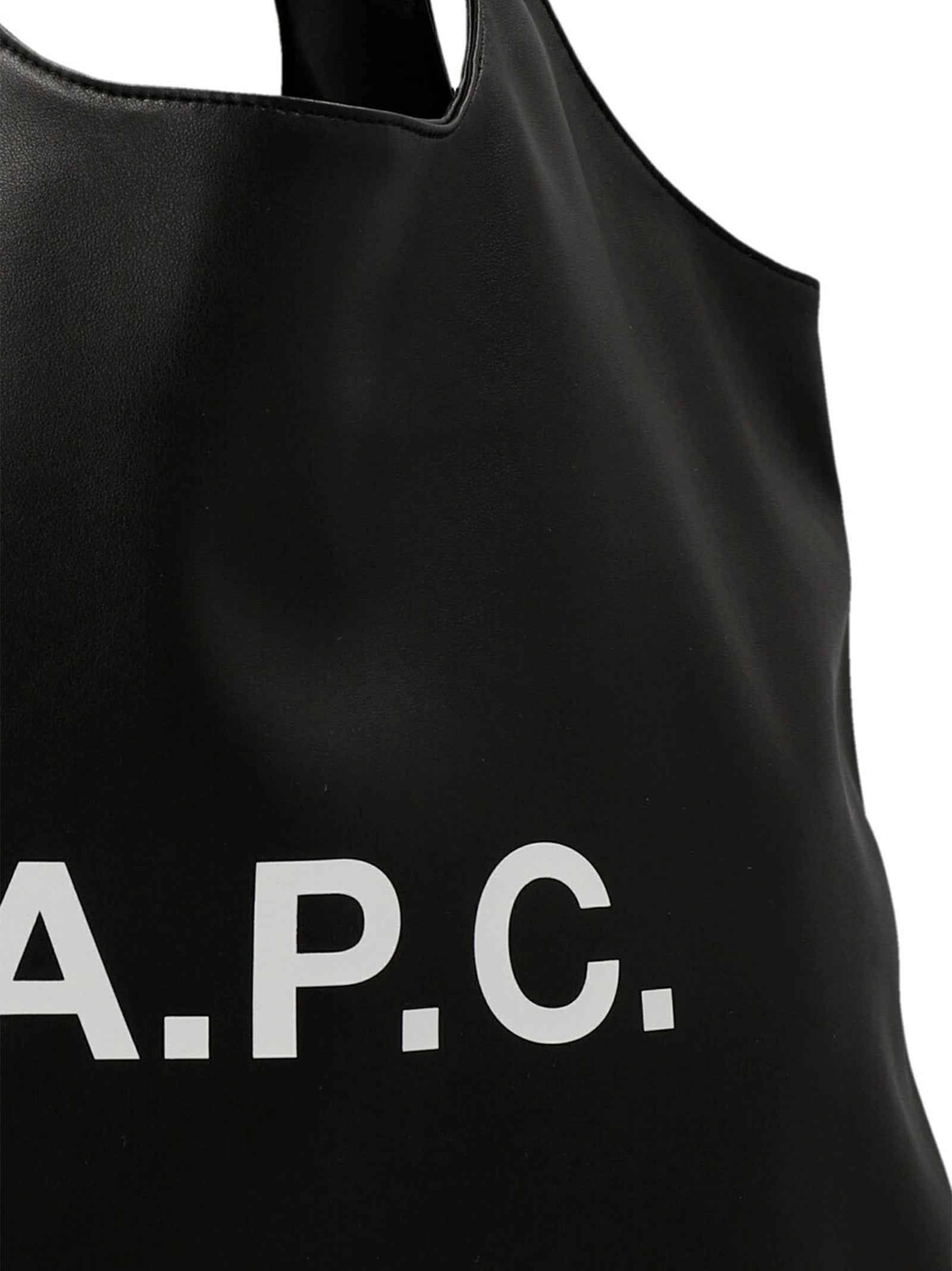 Black Polyethylene Tote Bag