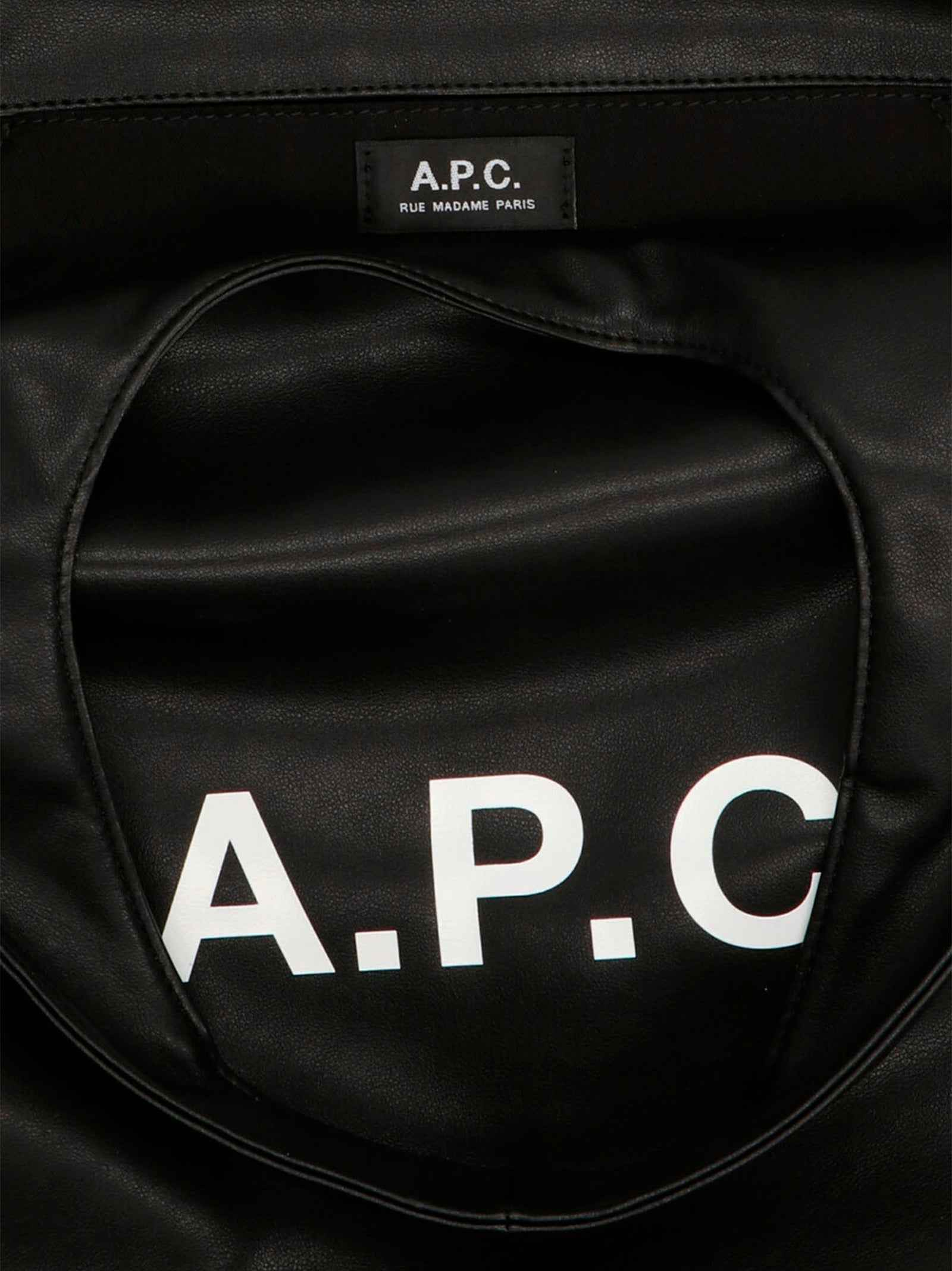 Black Polyethylene Tote Bag