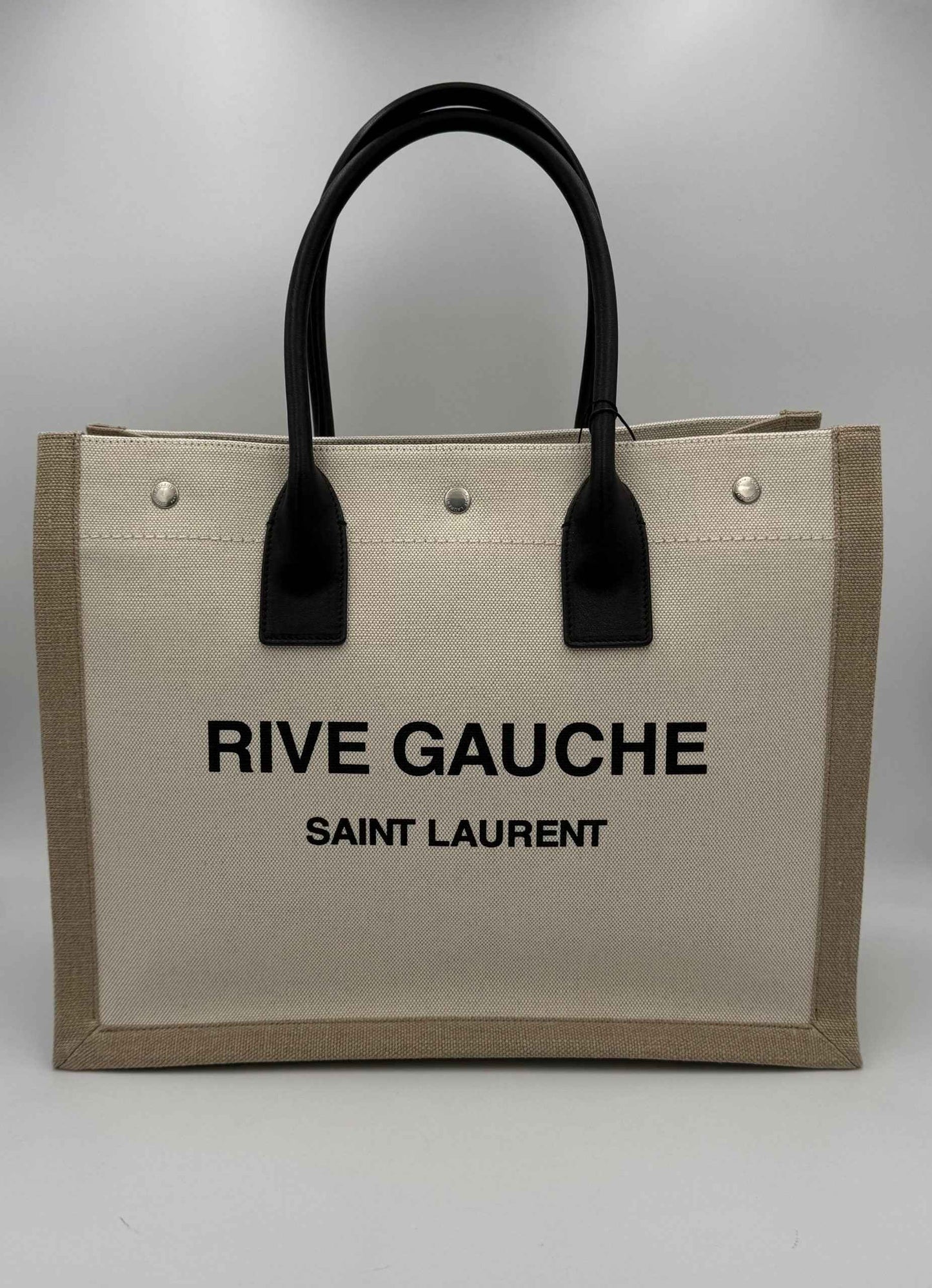 SAINT LAURENT Rive Gauche Medium Tote Bag