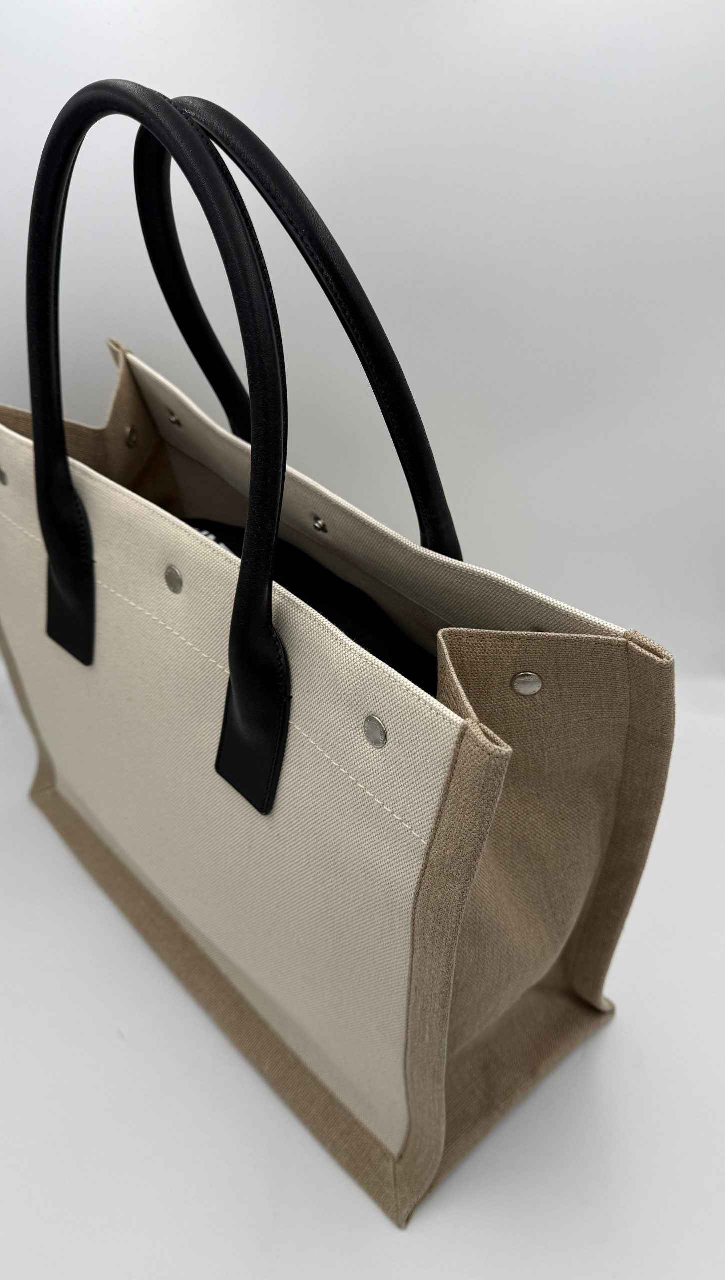 SAINT LAURENT Rive Gauche Medium Tote Bag