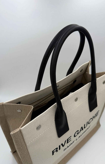 SAINT LAURENT Rive Gauche Medium Tote Bag
