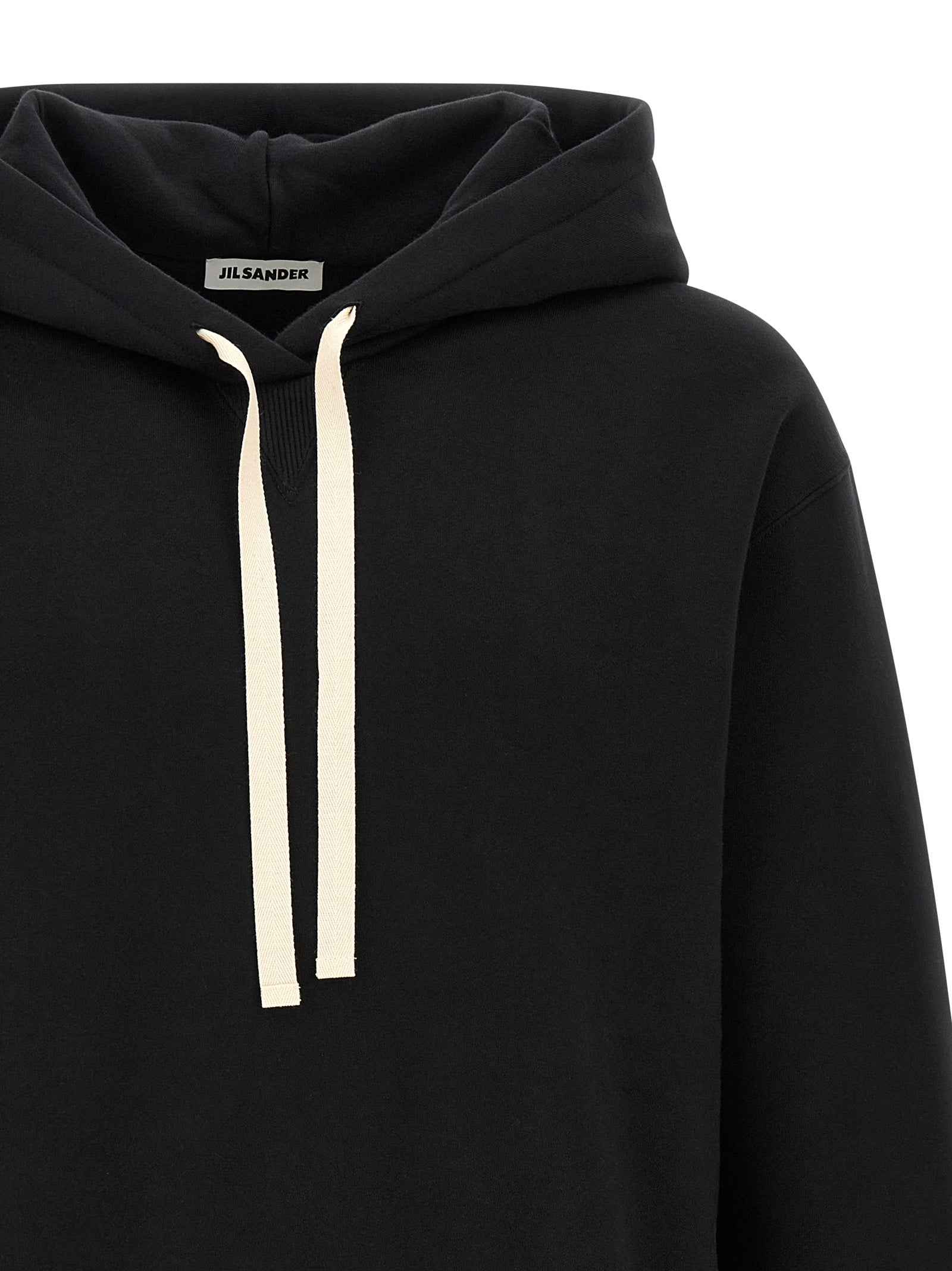 Black Cotton Sweatshirt
