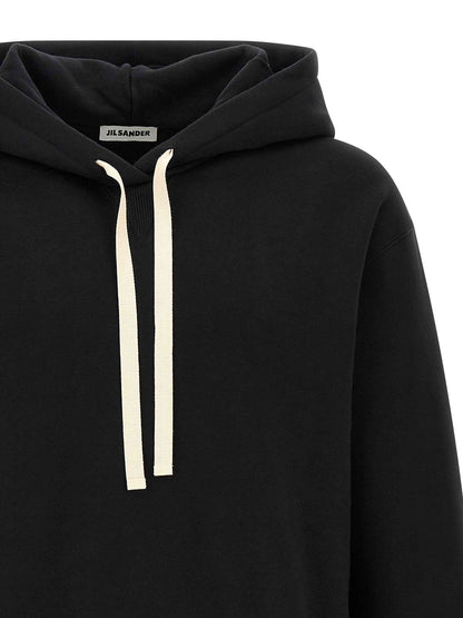 Black Cotton Sweatshirt