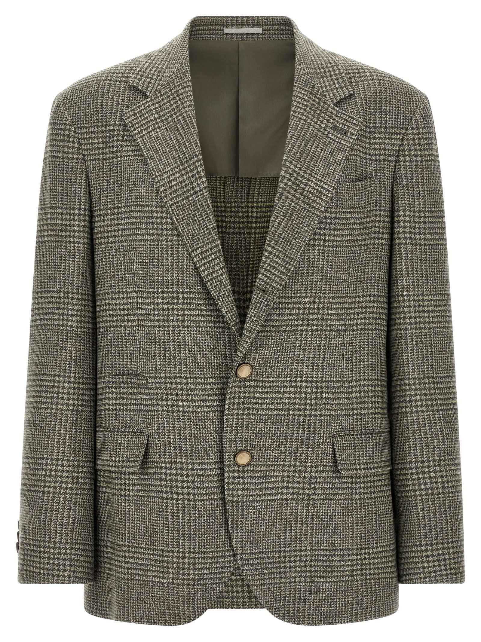Bicolor Wool Blazer