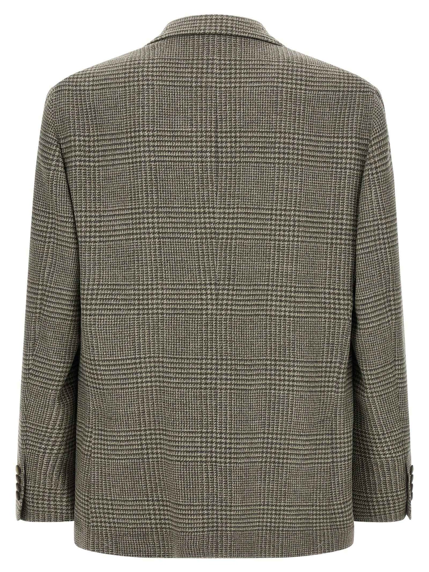 Bicolor Wool Blazer