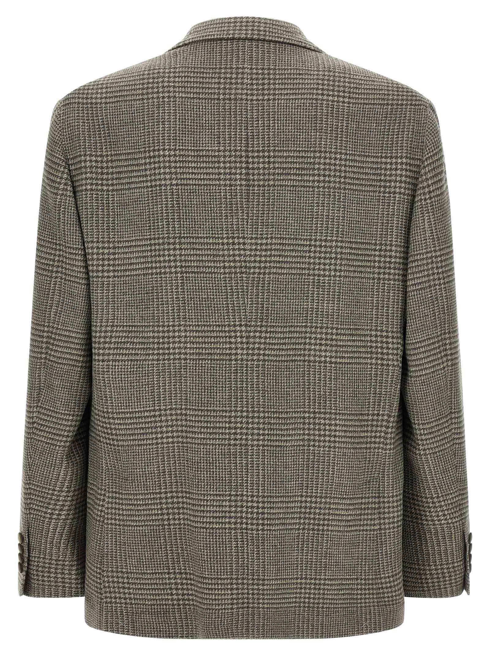 Bicolor Wool Blazer