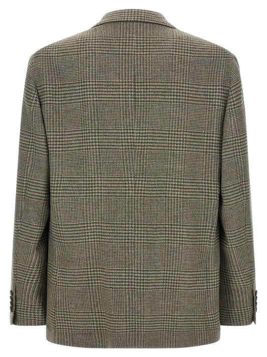 Bicolor Wool Blazer
