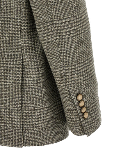 Bicolor Wool Blazer