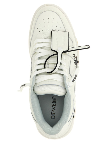 Bicolor Bovine Leather Sneakers