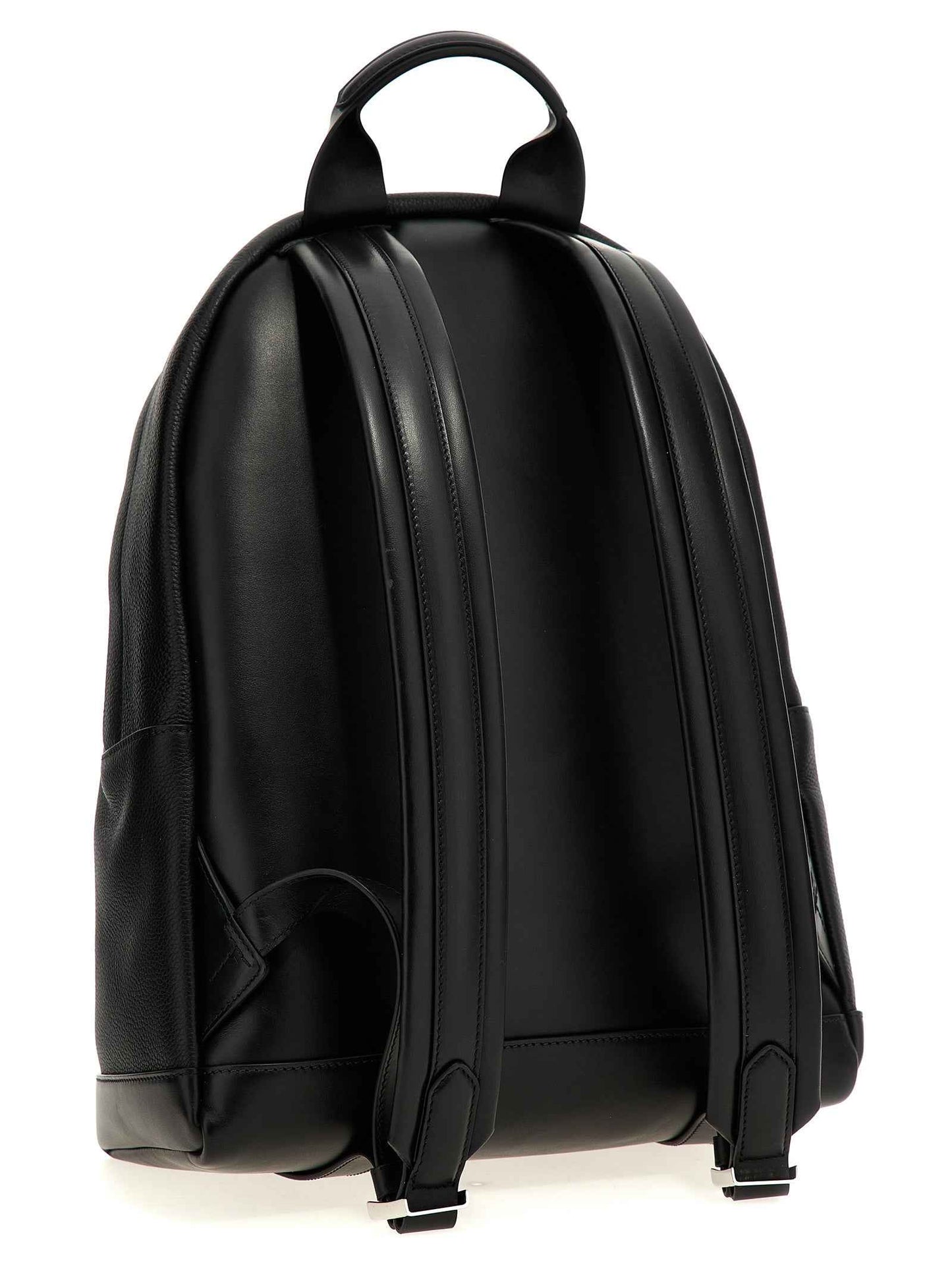 Black Calfskin Backpack