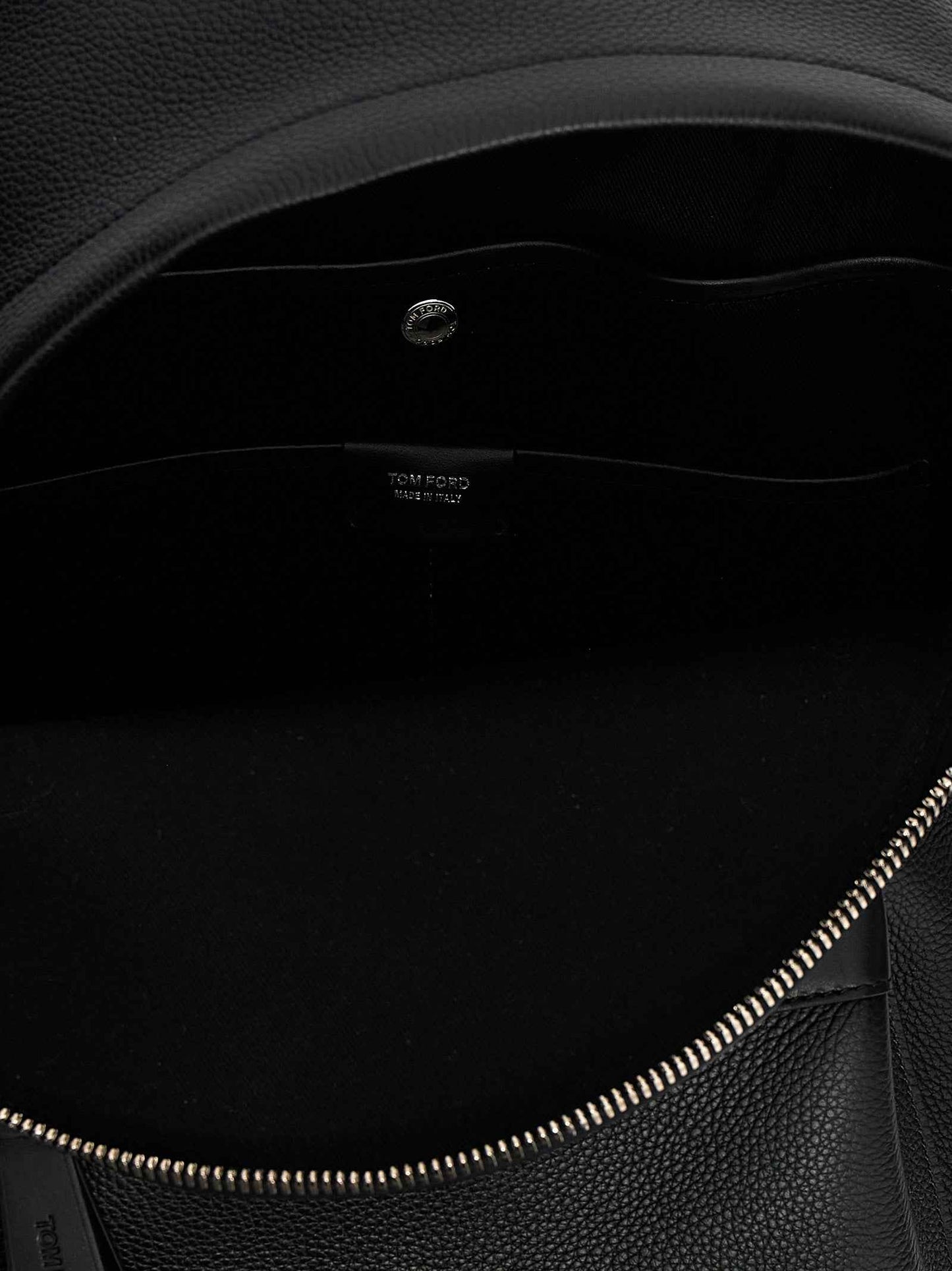 Black Calfskin Backpack