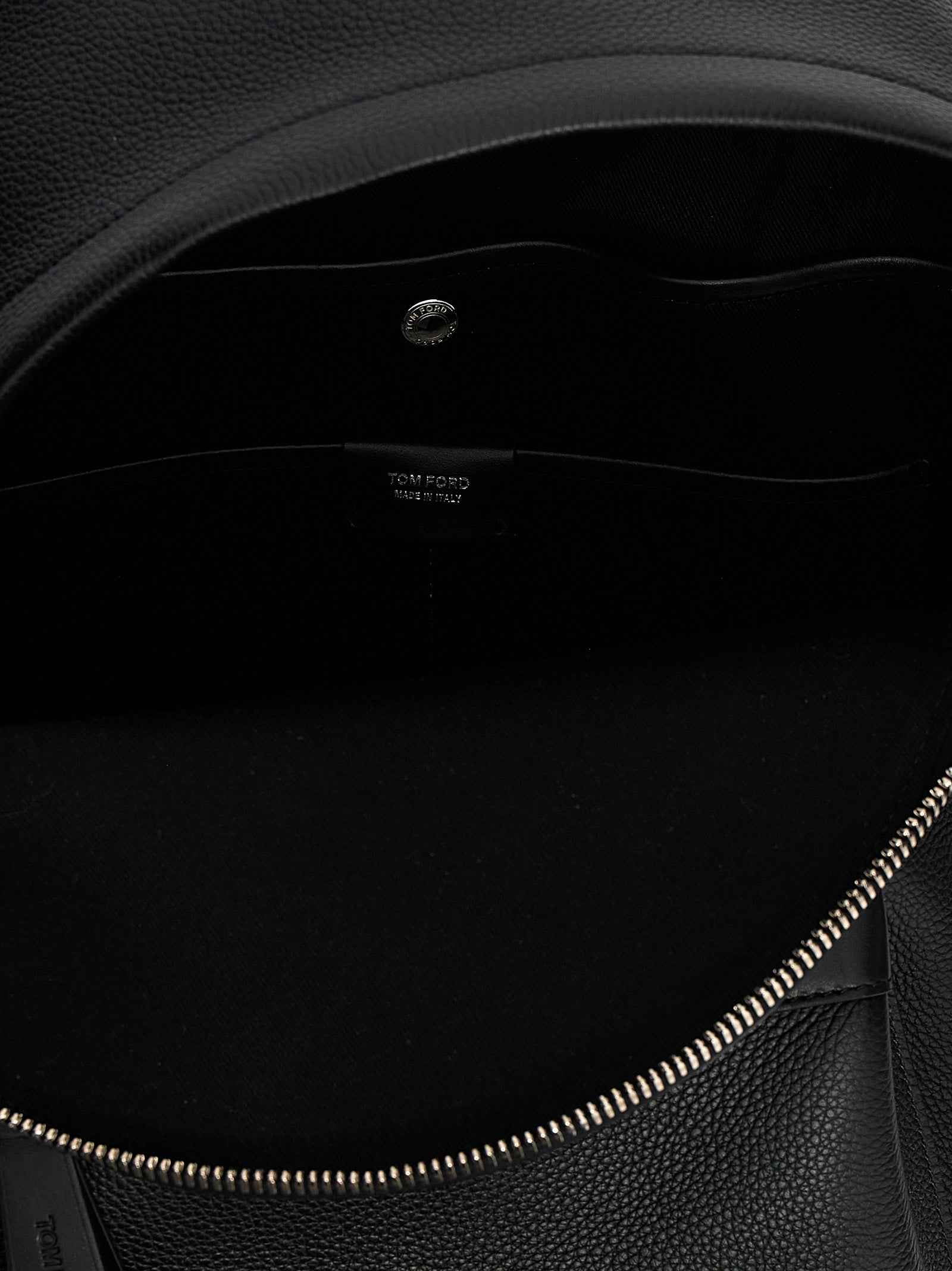Black Calfskin Backpack