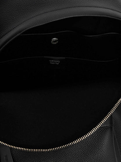 Black Calfskin Backpack