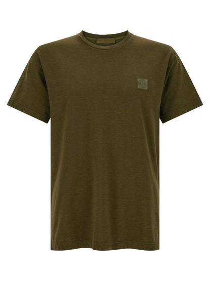 Bicolor Cotton T-Shirt