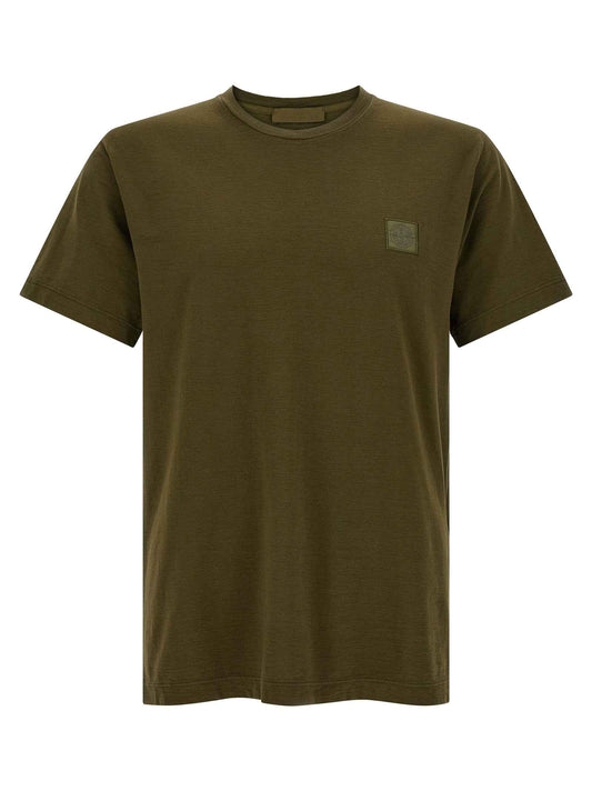 Bicolor Cotton T-Shirt