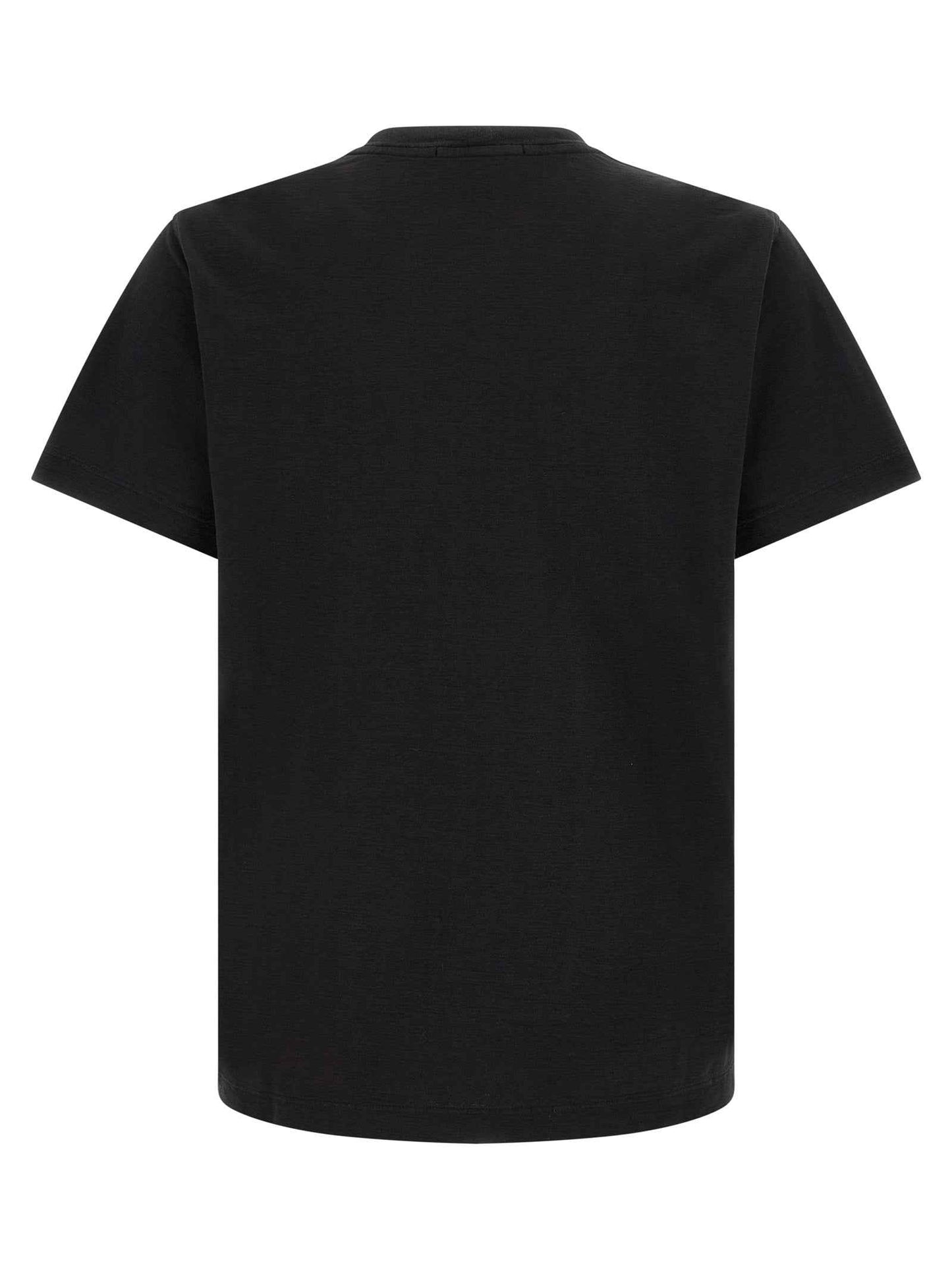 Black Cotton T-Shirt