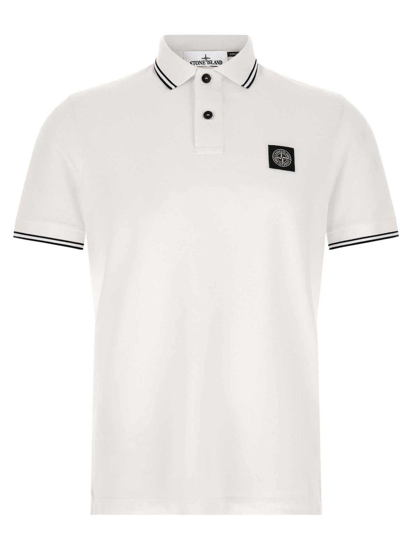 Bicolor Cotton Polo Shirt