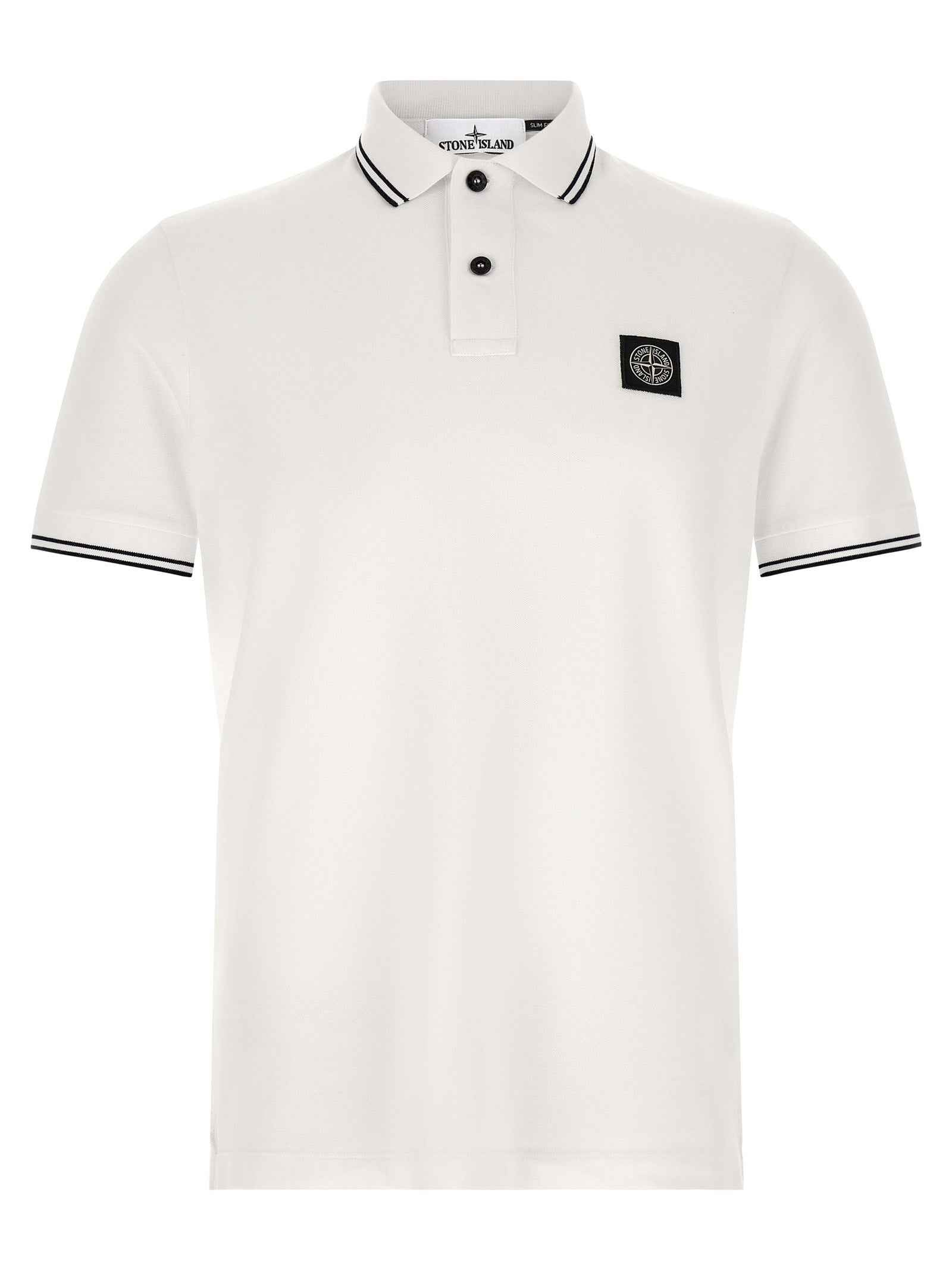 Bicolor Cotton Polo Shirt