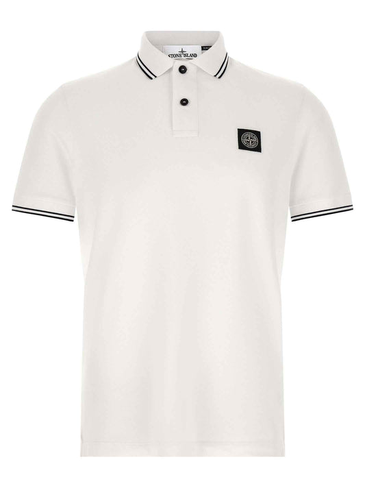 Bicolor Cotton Polo Shirt