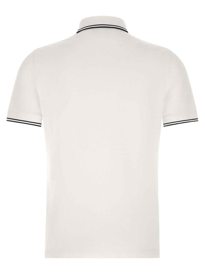 Bicolor Cotton Polo Shirt