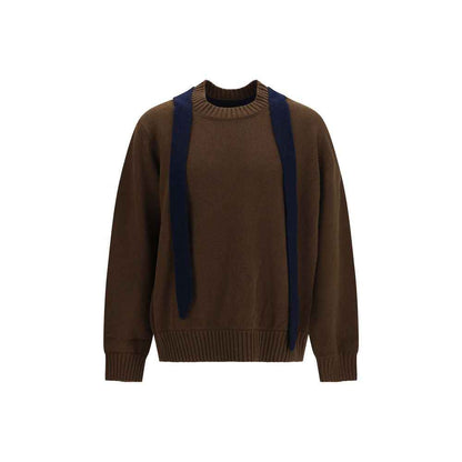 Brown Wool Oves Aries Sweatshirt