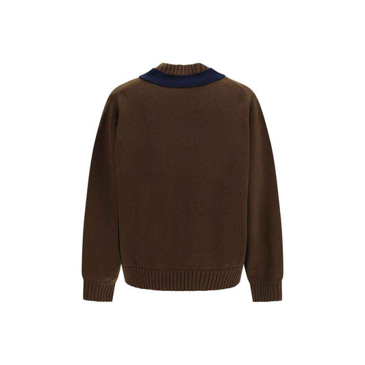 Brown Wool Oves Aries Sweatshirt