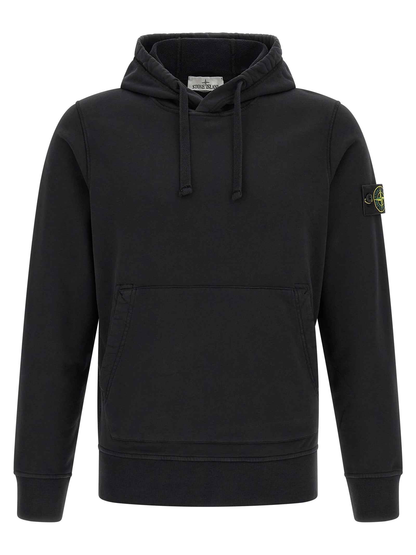 Black Cotton Sweatshirt