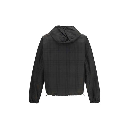 Brown Cotton Shell Jacket