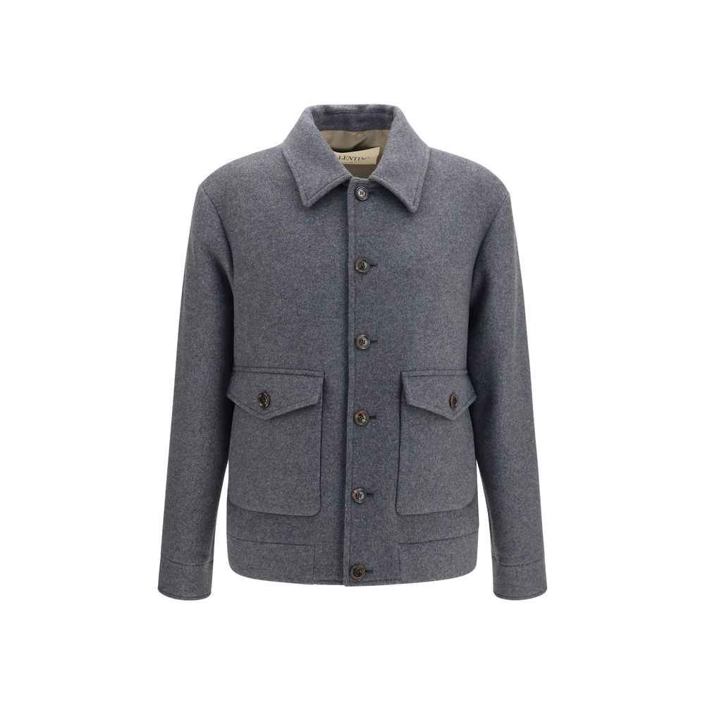 Gray Wool Oves Aries Jacket