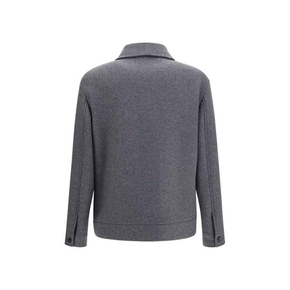 Gray Wool Oves Aries Jacket