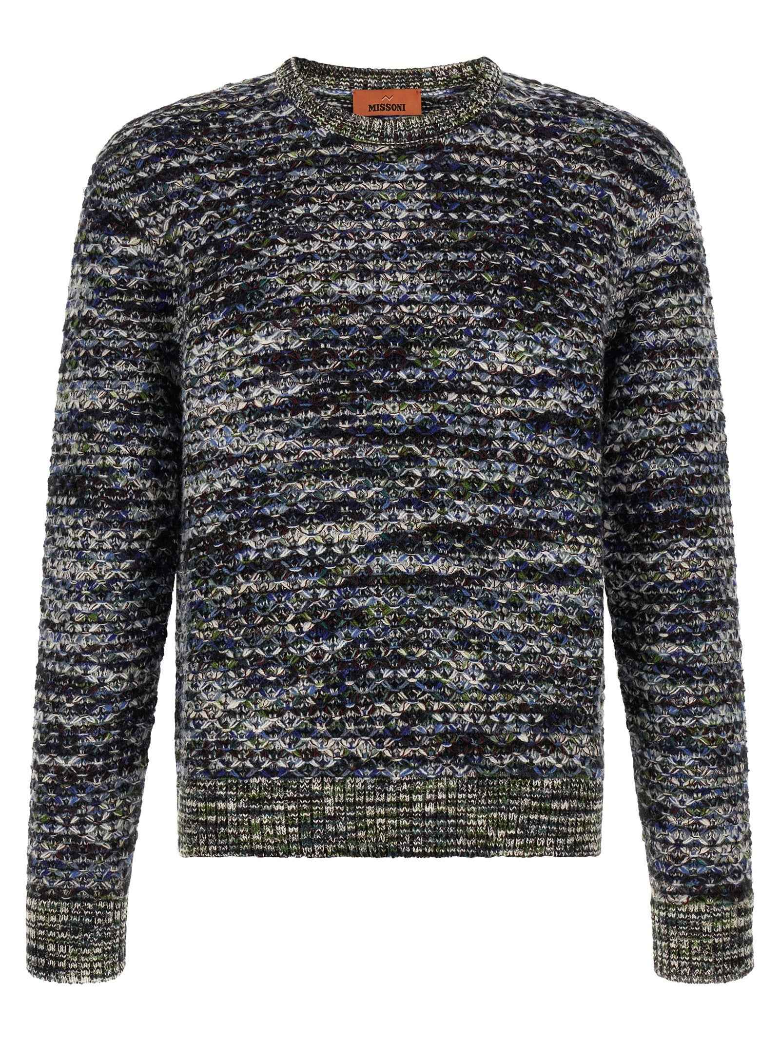 Multicolor Wool Cardigan