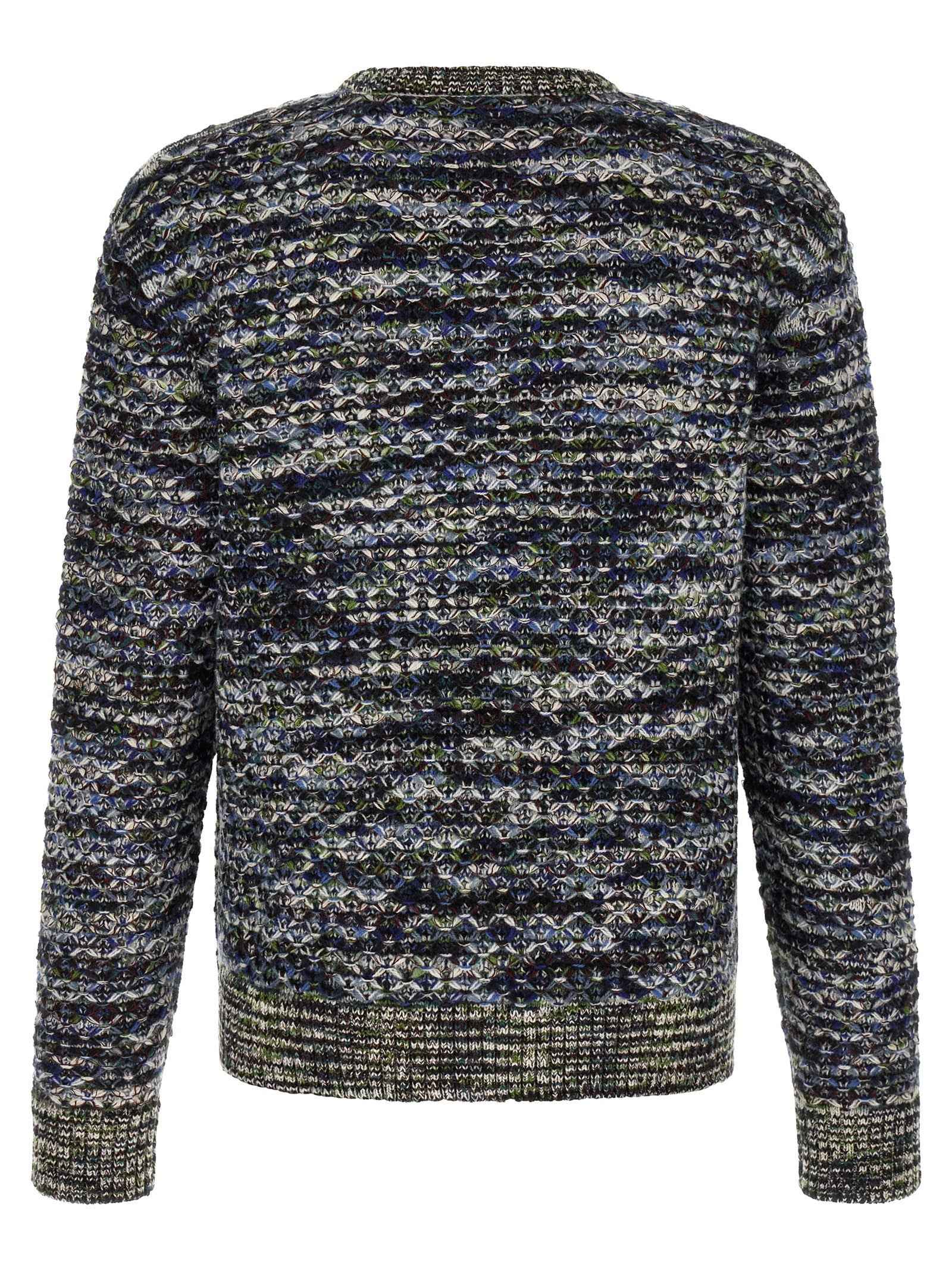 Multicolor Wool Cardigan