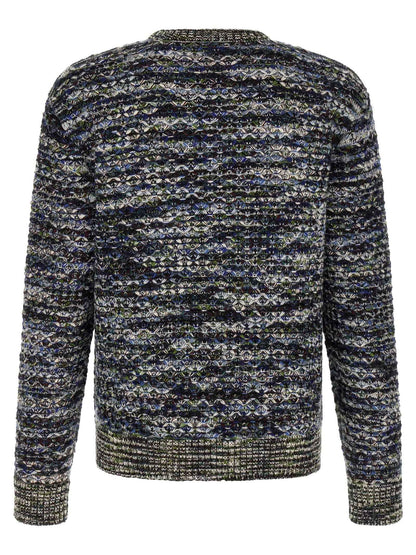 Multicolor Wool Cardigan