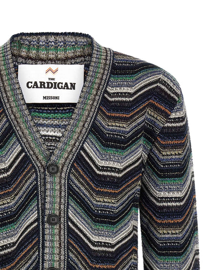 Multicolor Wool Cardigan
