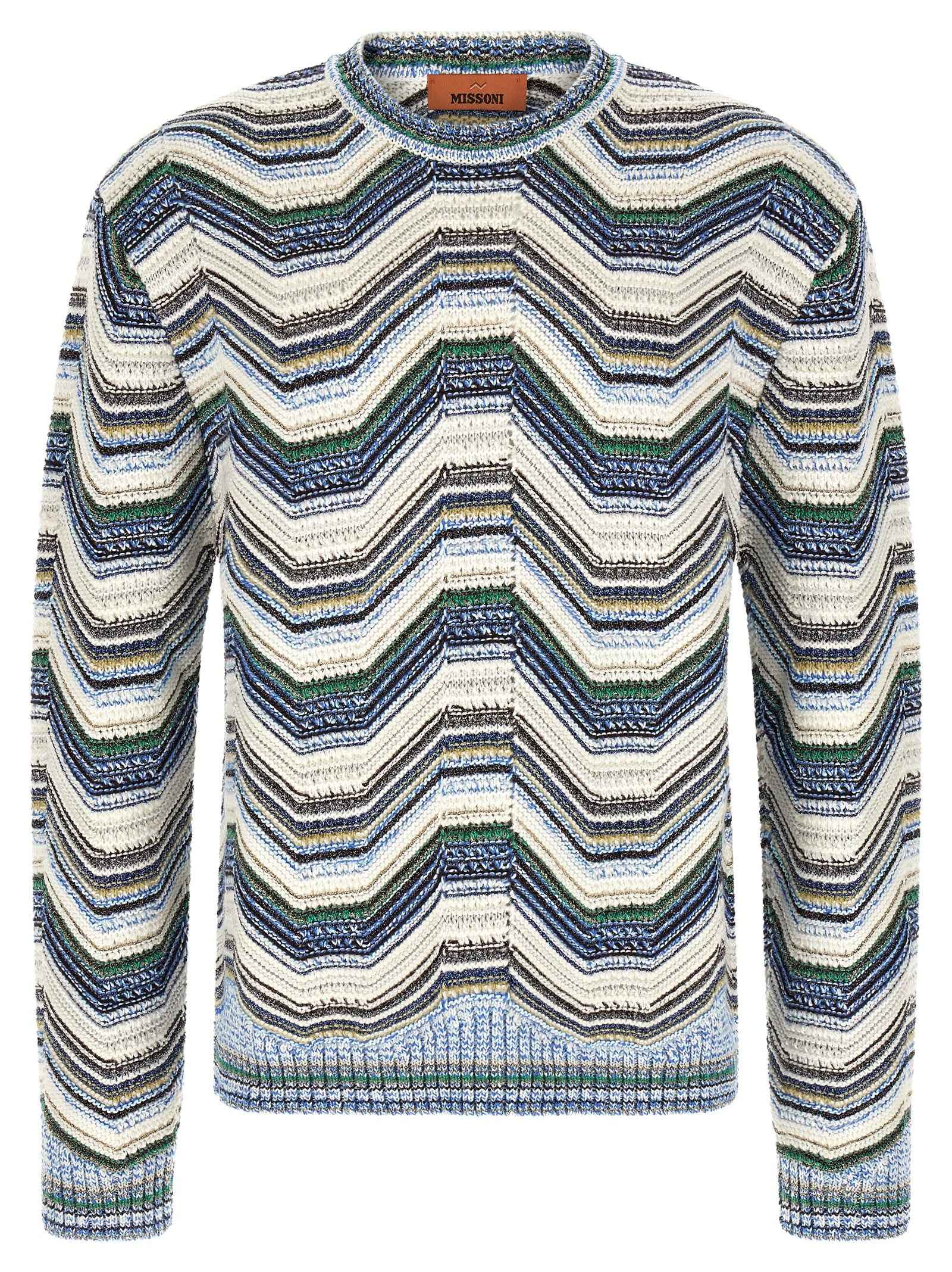 Multicolor Wool Cardigan