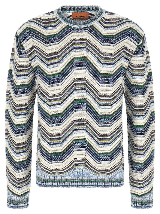 Multicolor Wool Cardigan