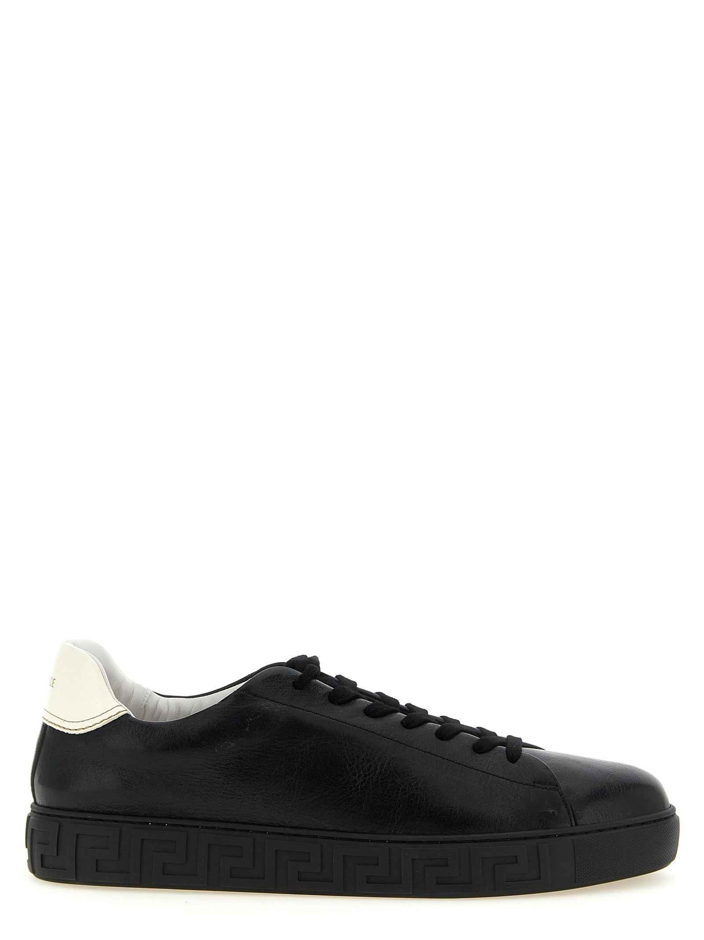 Bicolor Calfskin Low Top Sneakers